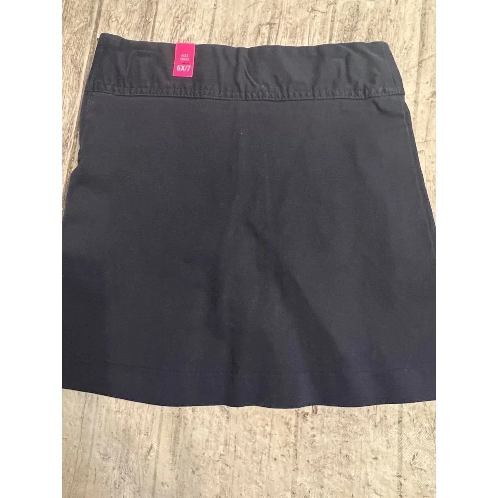 Skirt girls blue children's‎ place uniform skirt size 6X-7